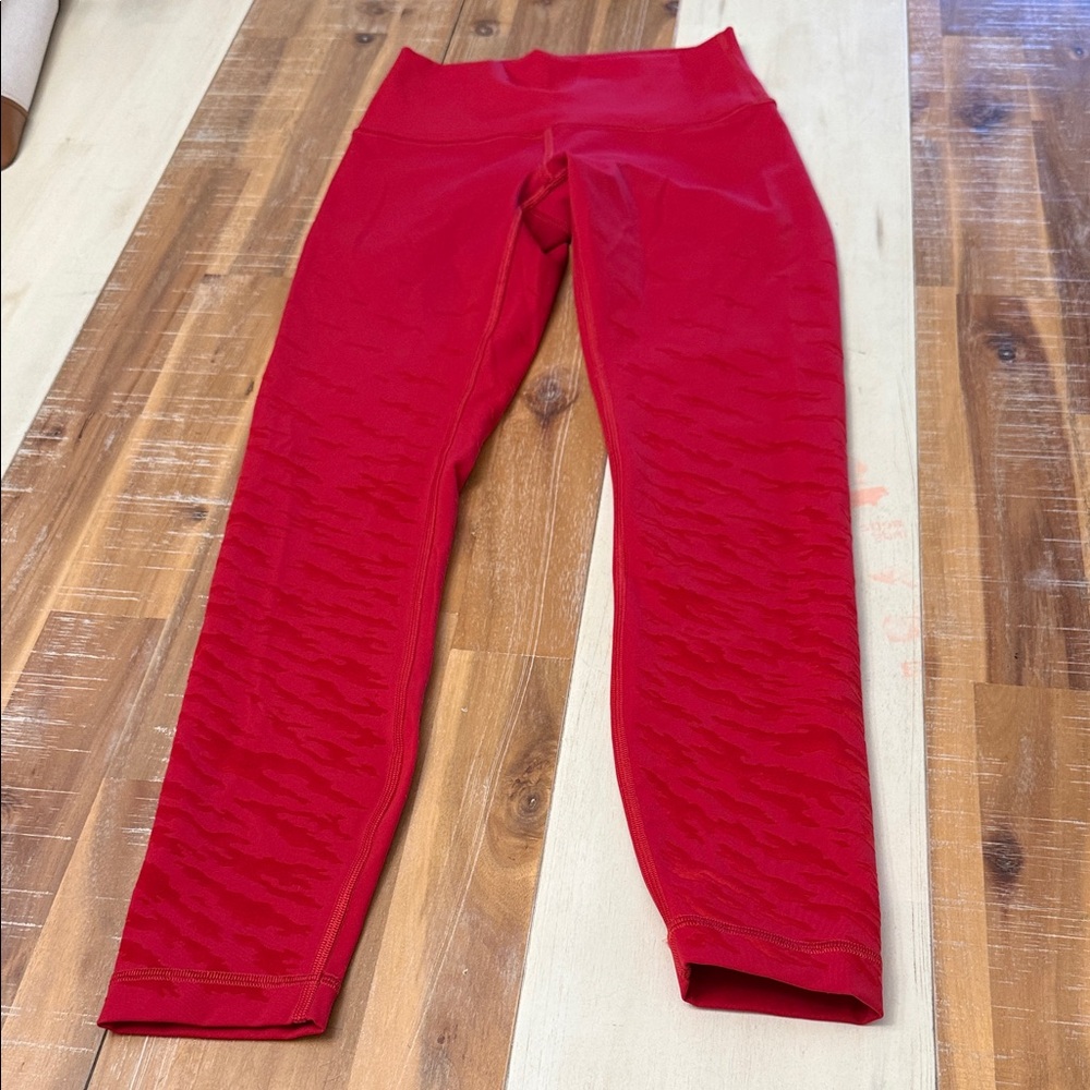 lululemon athletica Bold Red Leggings